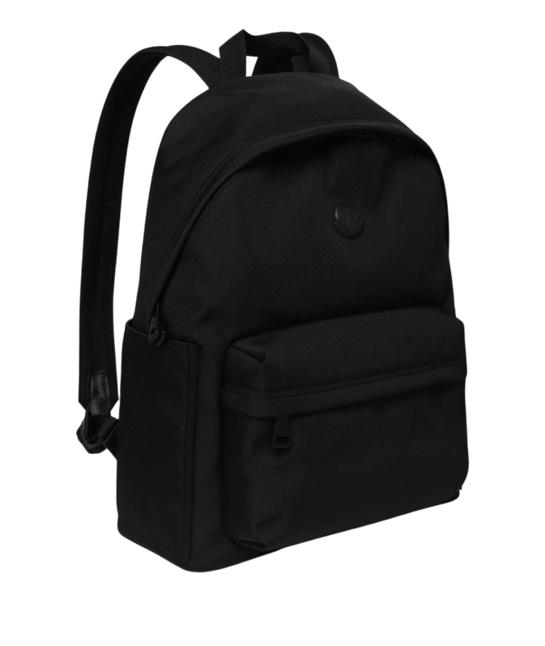 MONCLER Черный синтетический рюкзак, фото 3