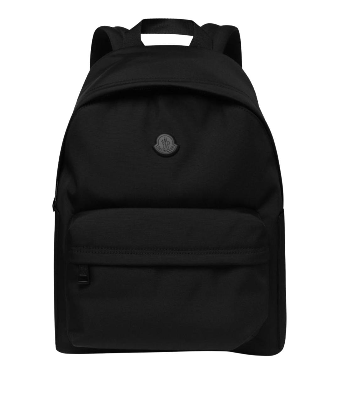 MONCLER Черный синтетический рюкзак, фото 1