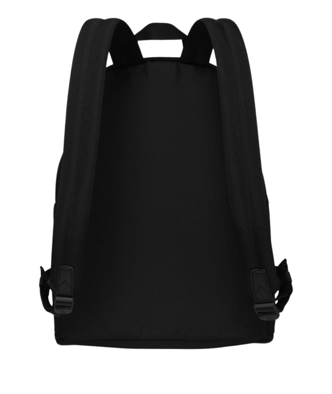 MONCLER Черный синтетический рюкзак, фото 2