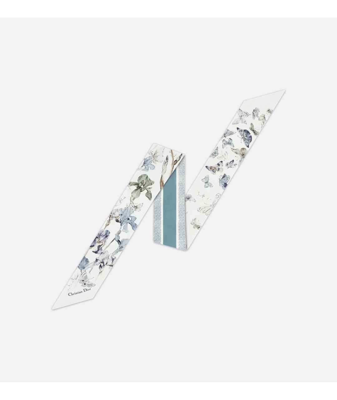 CHRISTIAN DIOR Мульти шелковый шарф, фото 2