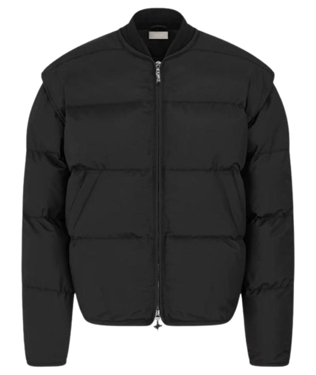 CHRISTIAN DIOR Черный полиамидовый пуховик, фото 1