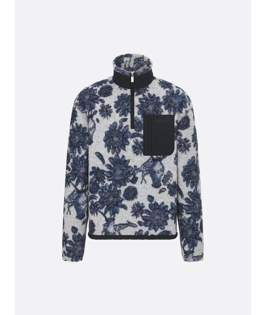 CHRISTIAN DIOR Мульти шерстяной джемпер / свитер, фото 2