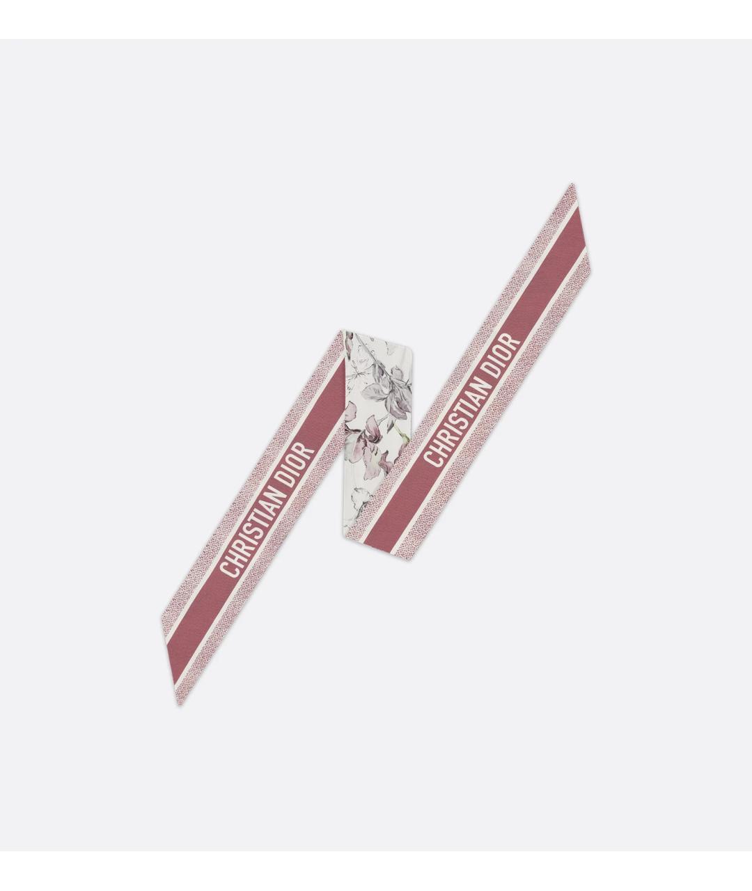 CHRISTIAN DIOR Мульти шелковый шарф, фото 4