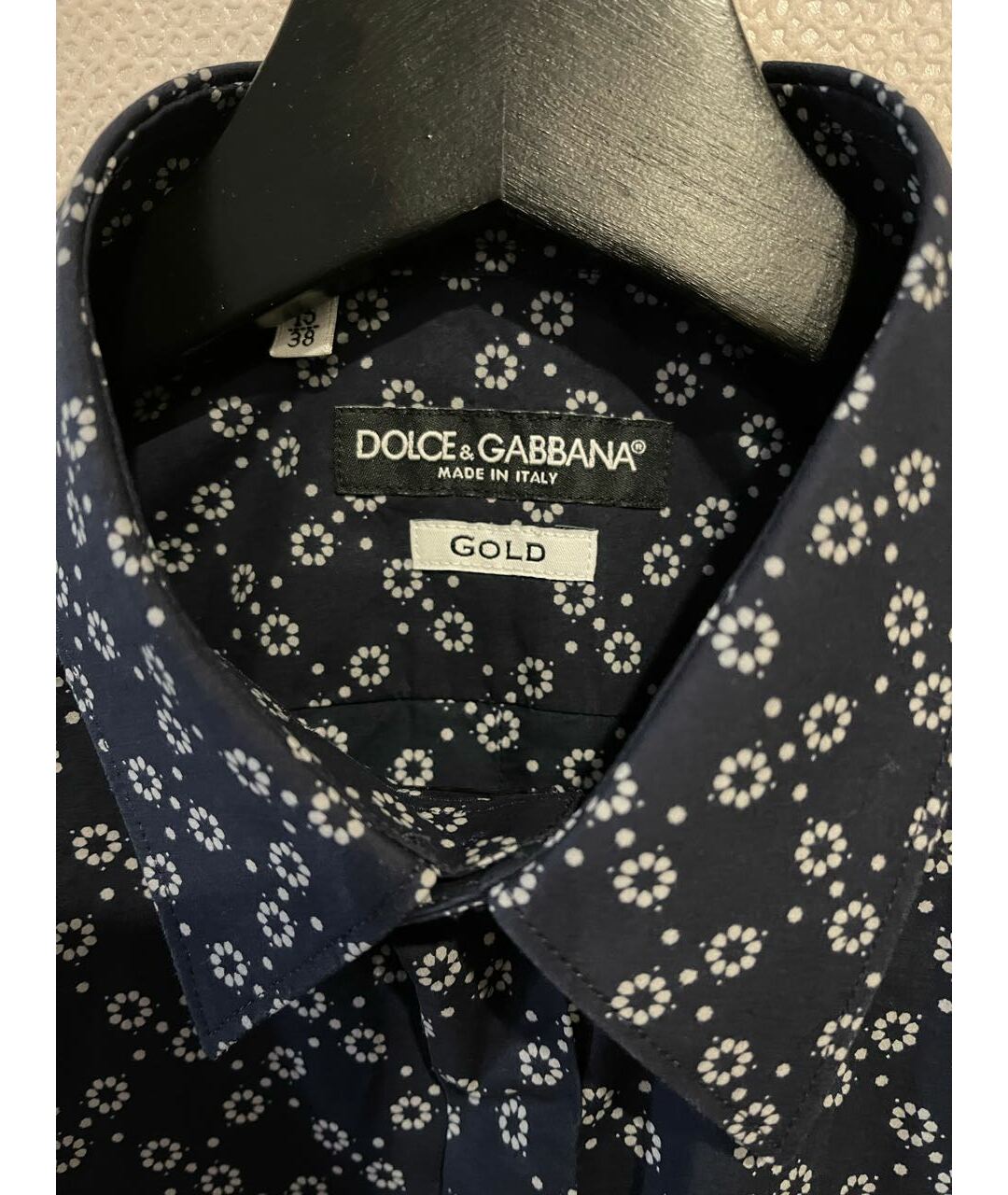 DOLCE&GABBANA Хлопковая кэжуал рубашка, фото 3