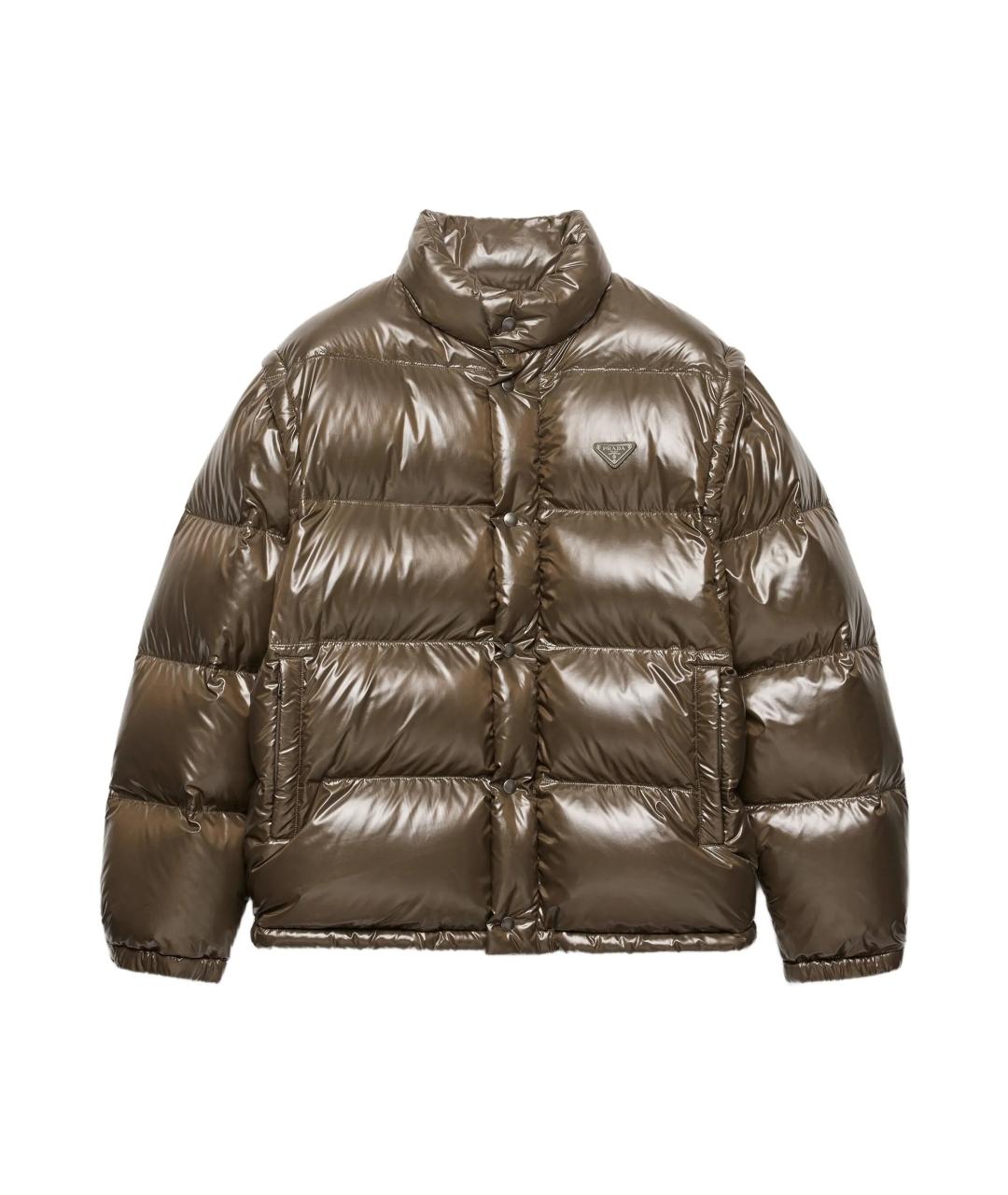 PRADA Мульти полиамидовый пуховик, фото 1