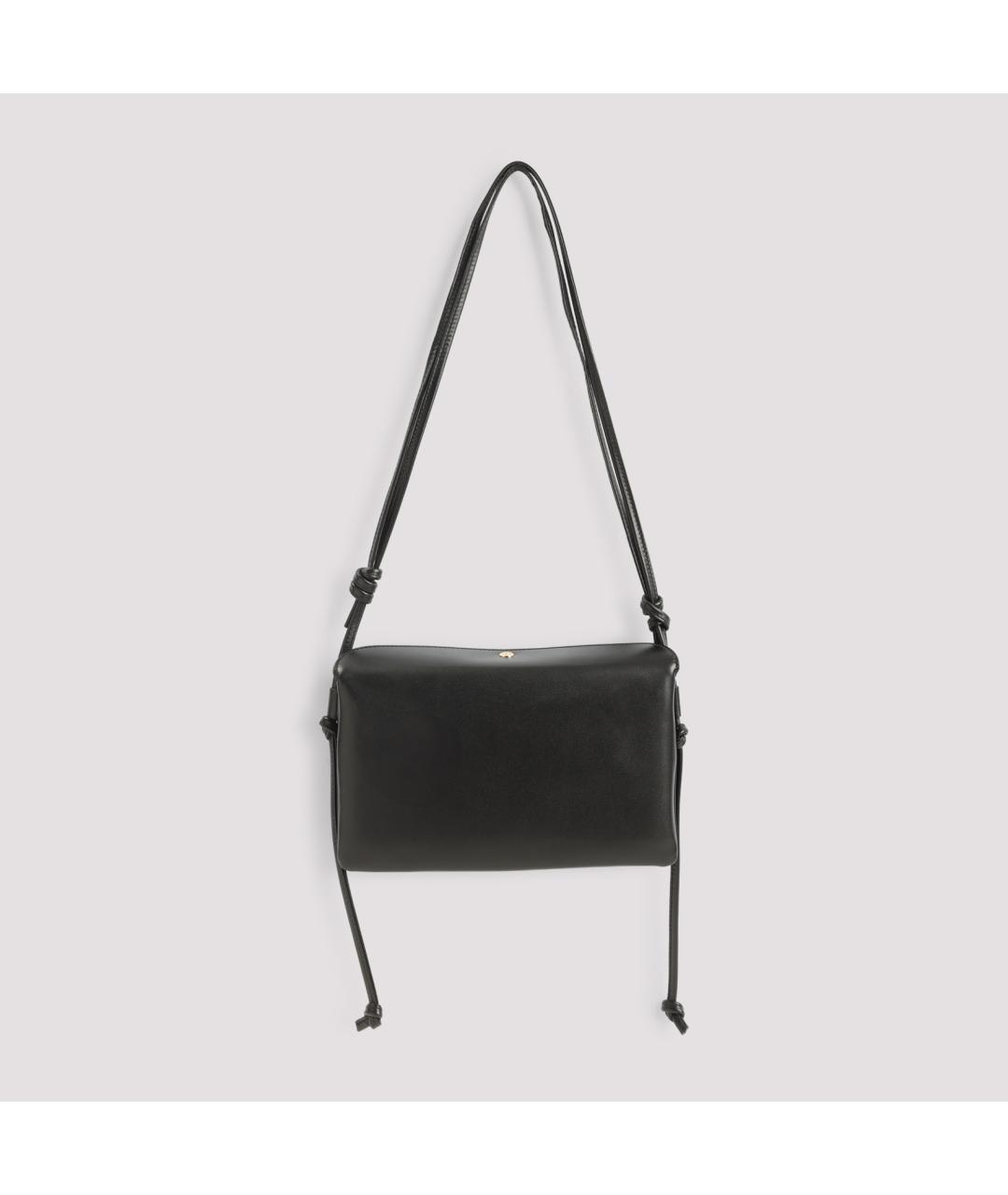 CELINE Черная кожаная сумка через плечо, фото 4