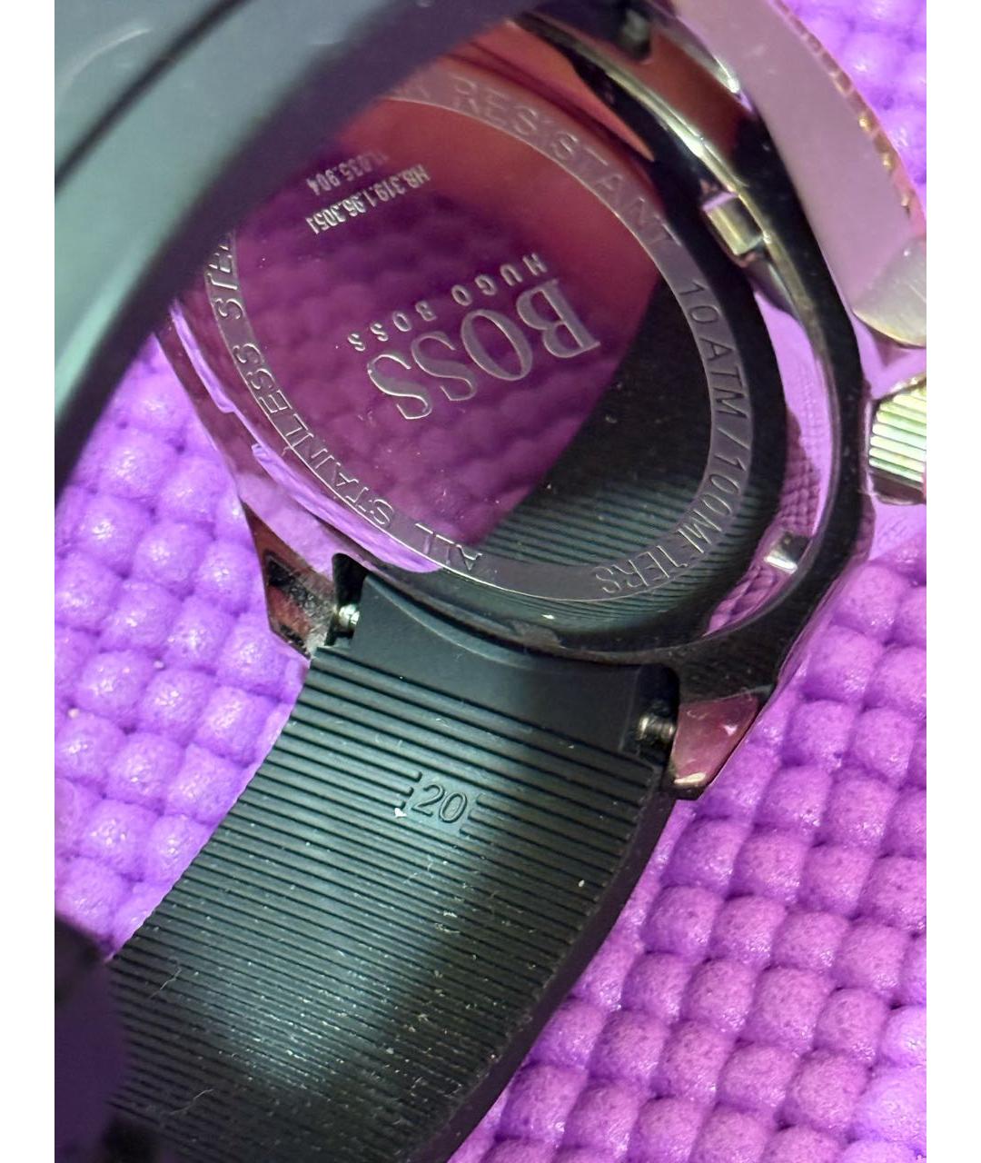 HUGO BOSS Коричневые стальные часы, фото 6