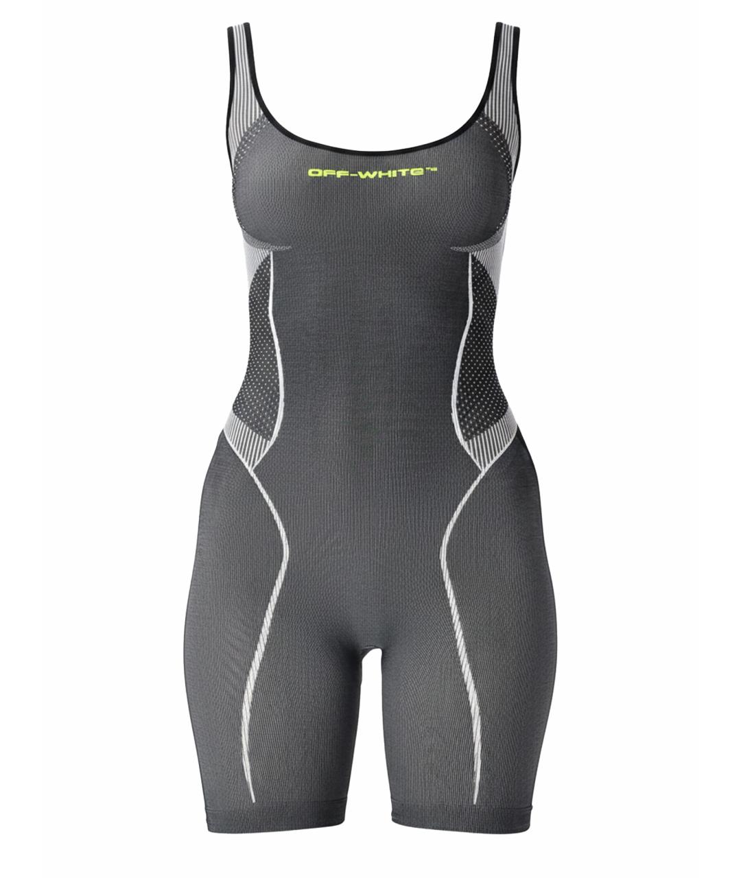 OFF-WHITE Черный полиамидовый комбинезон, фото 1