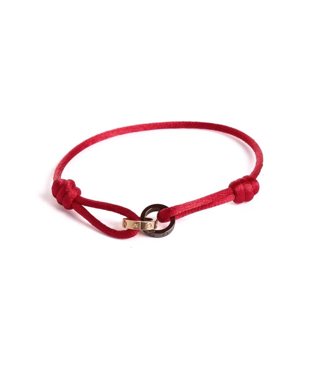 CARTIER Красный браслет из розового золота, фото 1