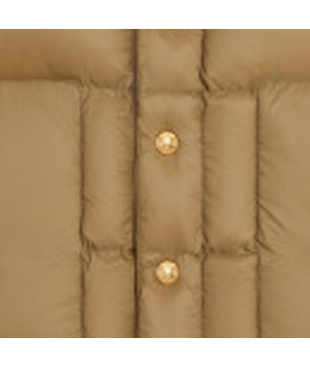 CELINE Коричневый полиамидовый жилет, фото 4