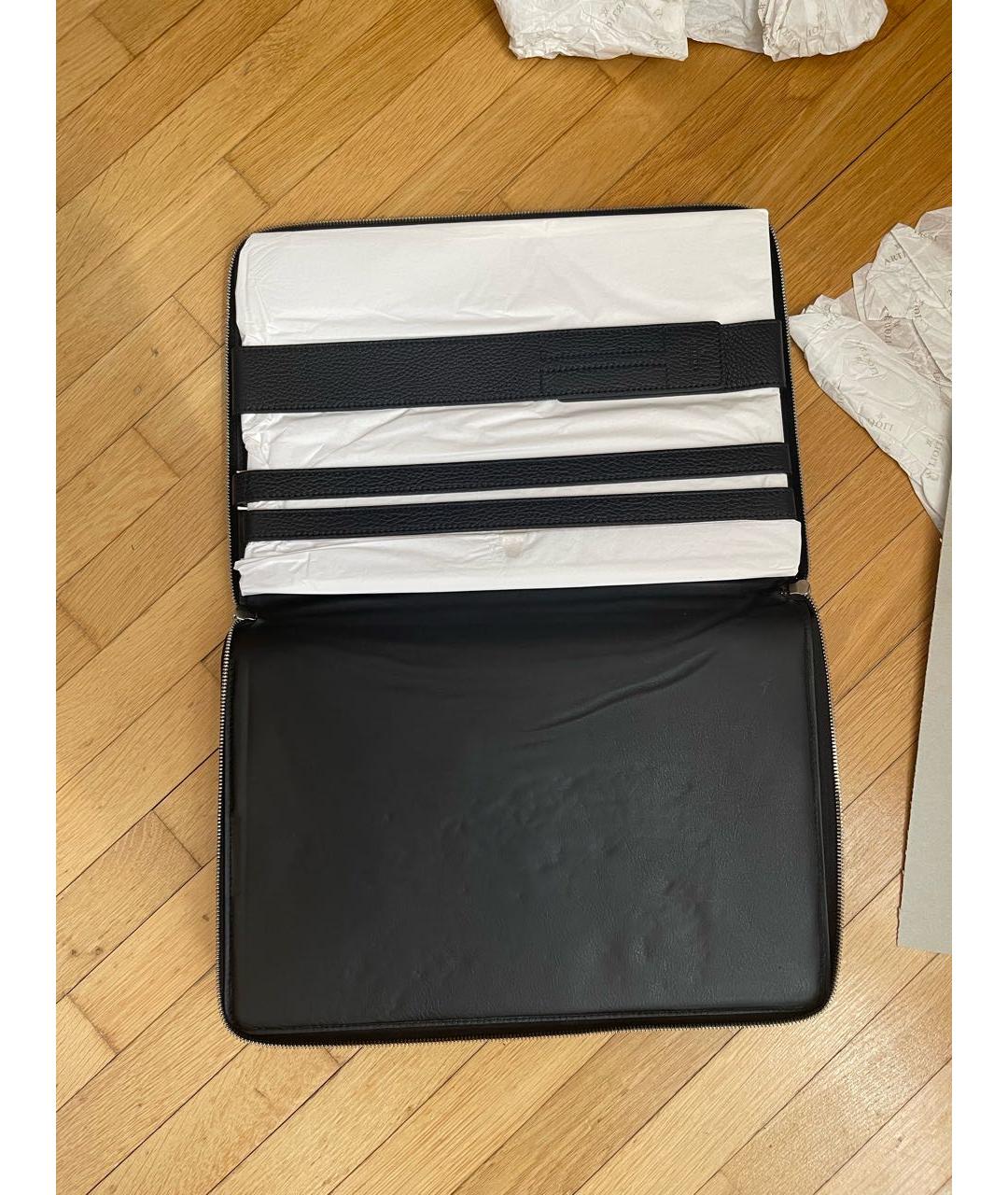 ARTIOLI Черная кожаная сумка на плечо, фото 3