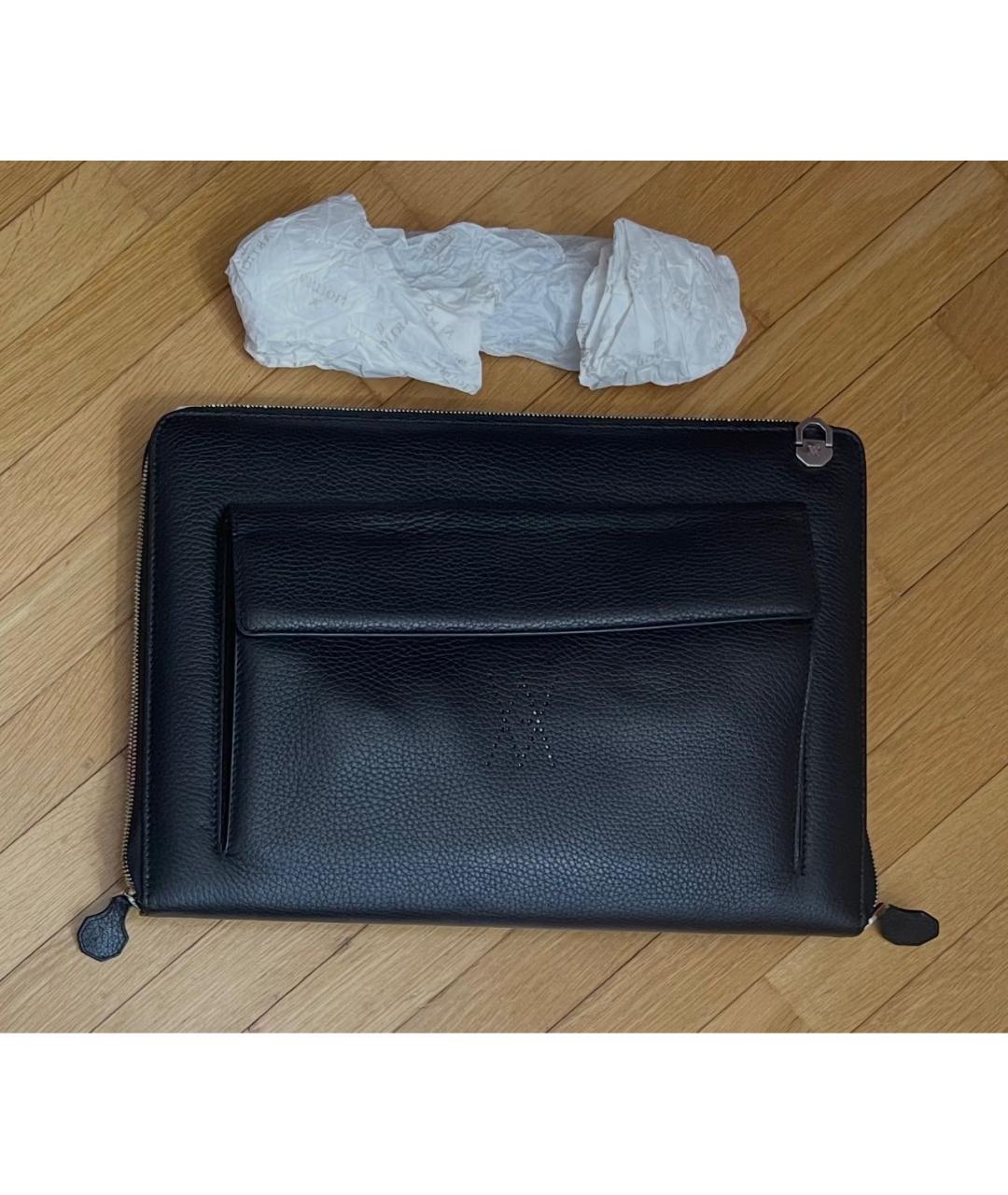 ARTIOLI Черная кожаная сумка на плечо, фото 5