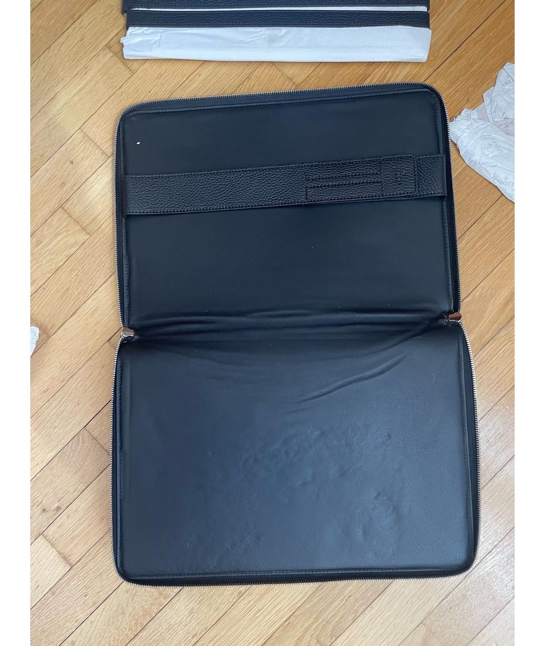 ARTIOLI Черная кожаная сумка на плечо, фото 4