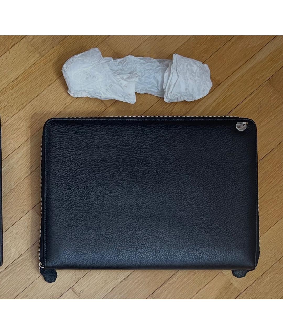 ARTIOLI Черная кожаная сумка на плечо, фото 2