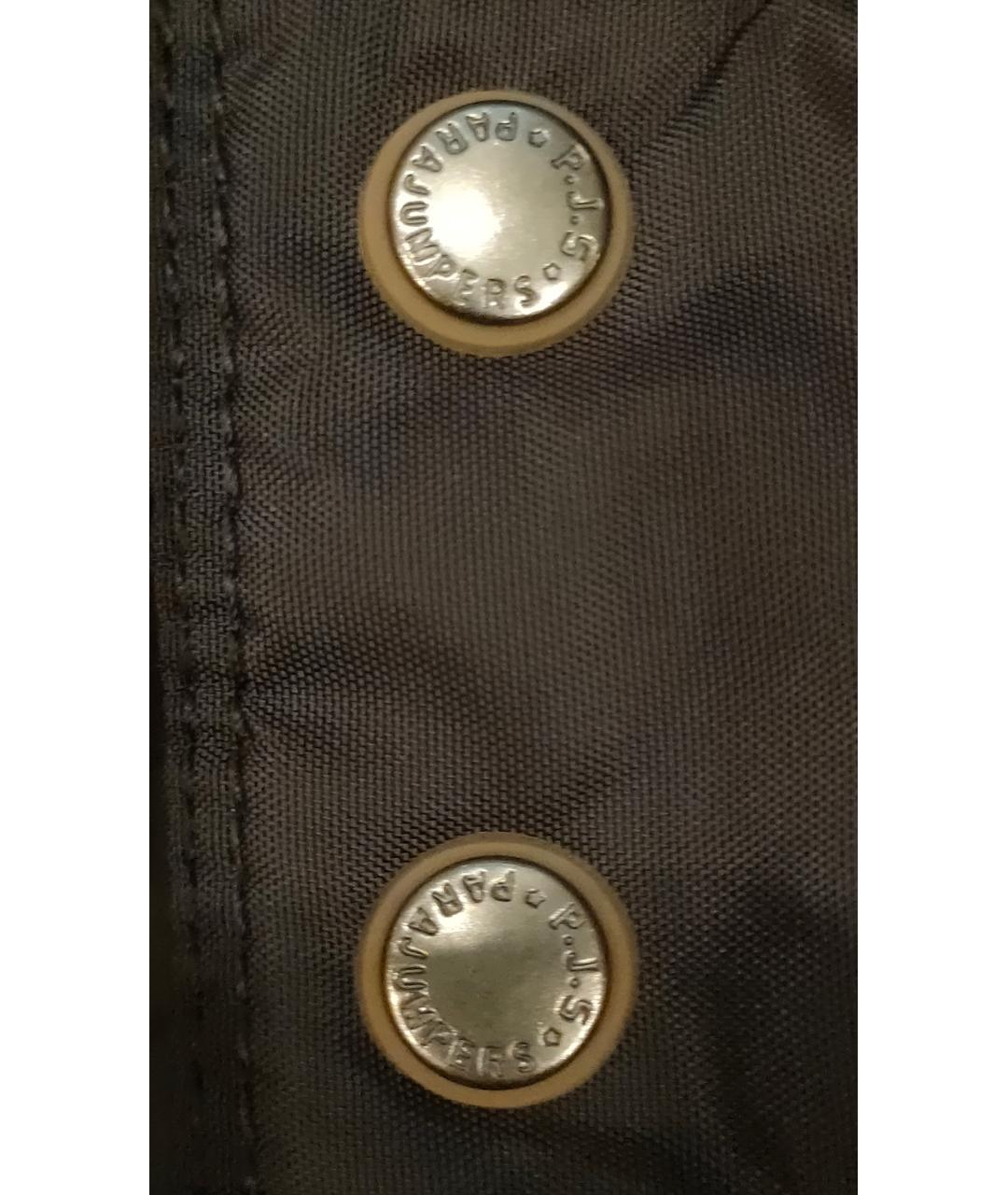 PARAJUMPERS Серый полиэстеровый пуховик, фото 9