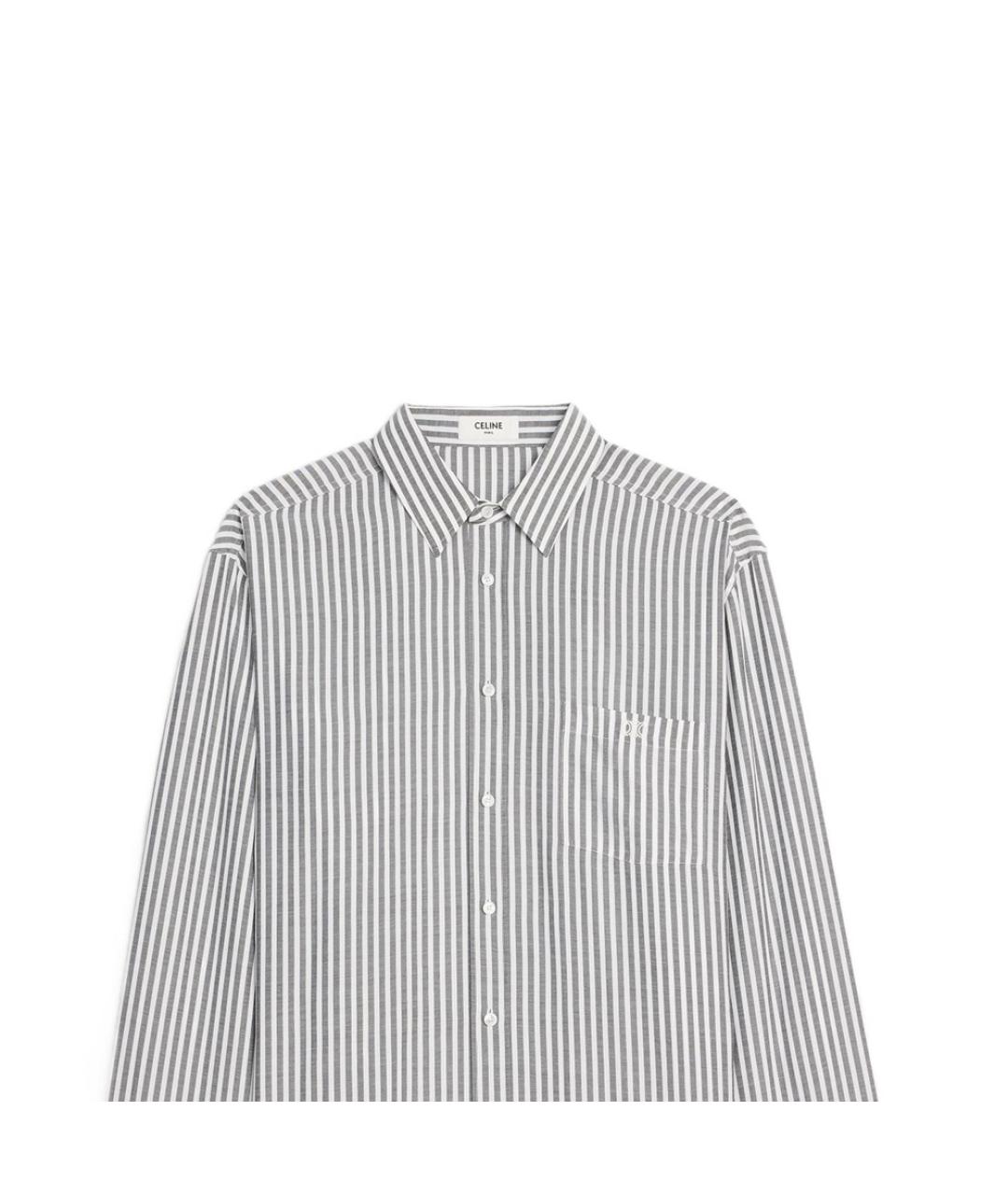 CELINE Мульти вискозная рубашка, фото 6