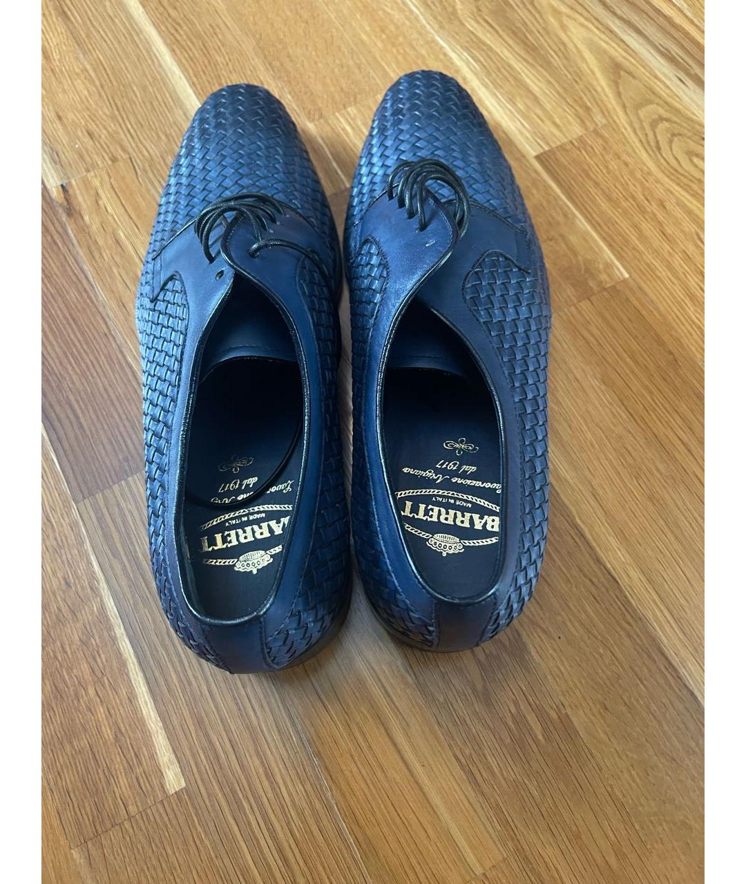 BARRETT Темно-синие кожаные туфли, фото 7