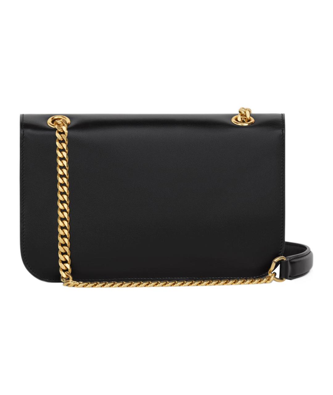 CELINE Черная кожаная сумка через плечо, фото 3