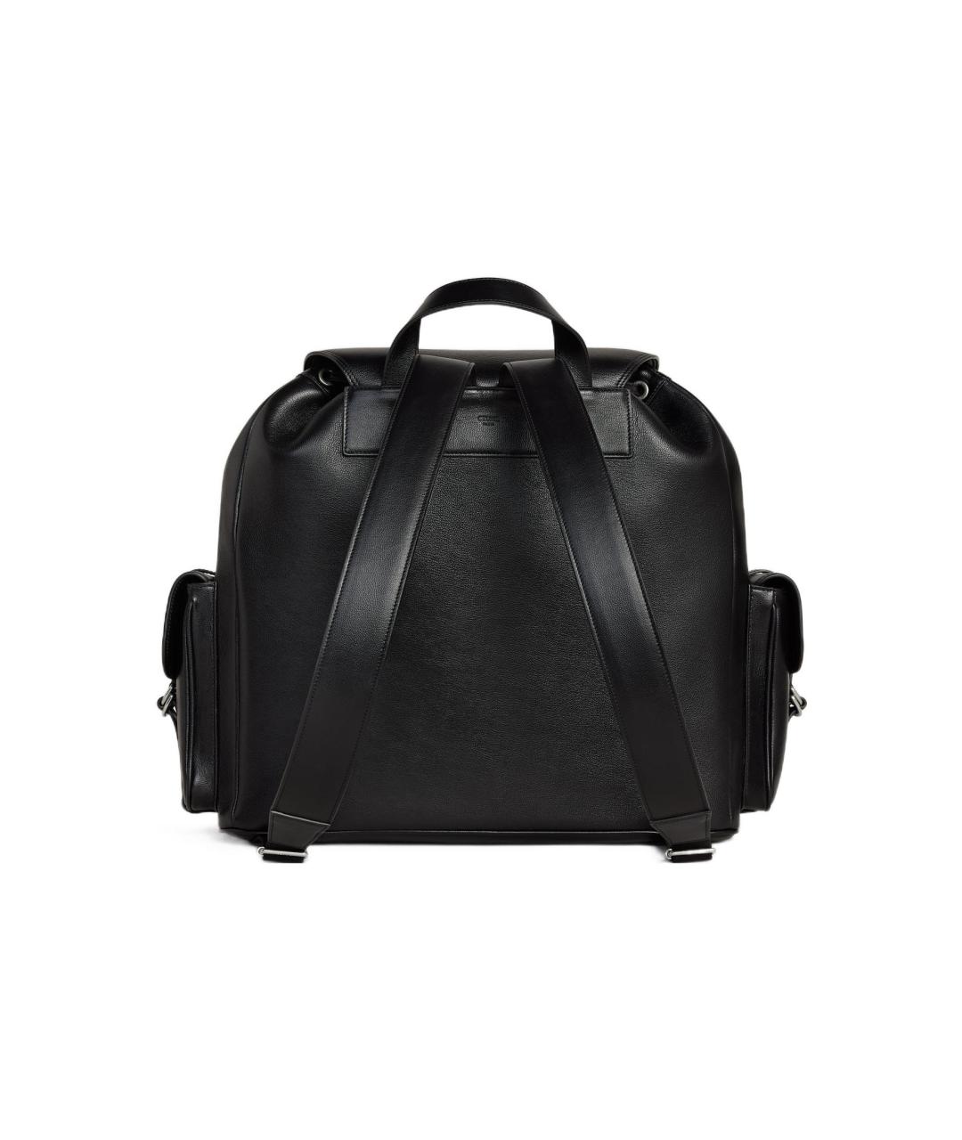 CELINE Черный кожаный рюкзак, фото 3