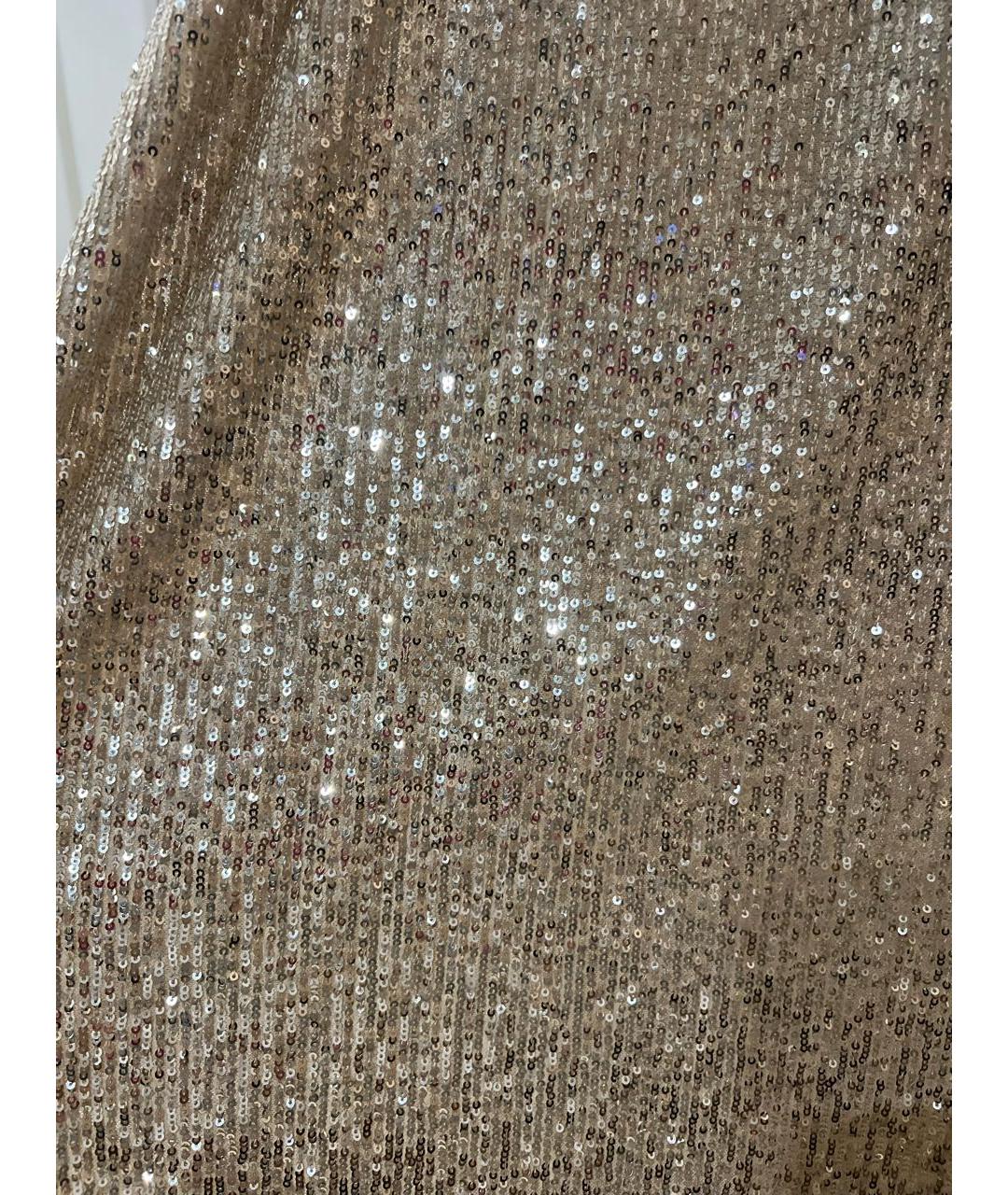 PERVERT Бежевая полиамидовая юбка макси, фото 2