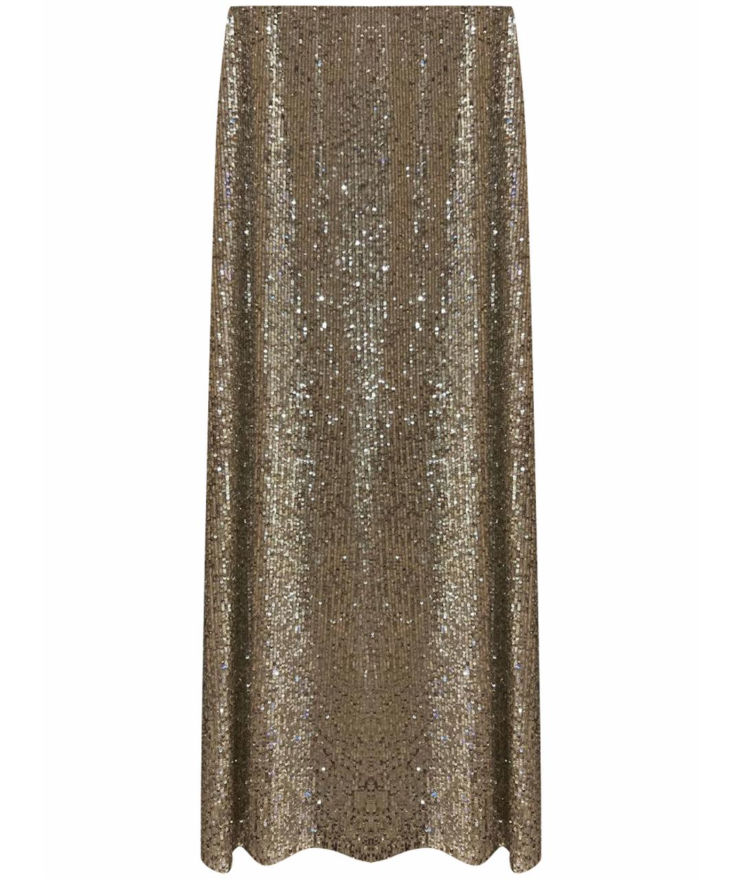 PERVERT Бежевая полиамидовая юбка макси, фото 1