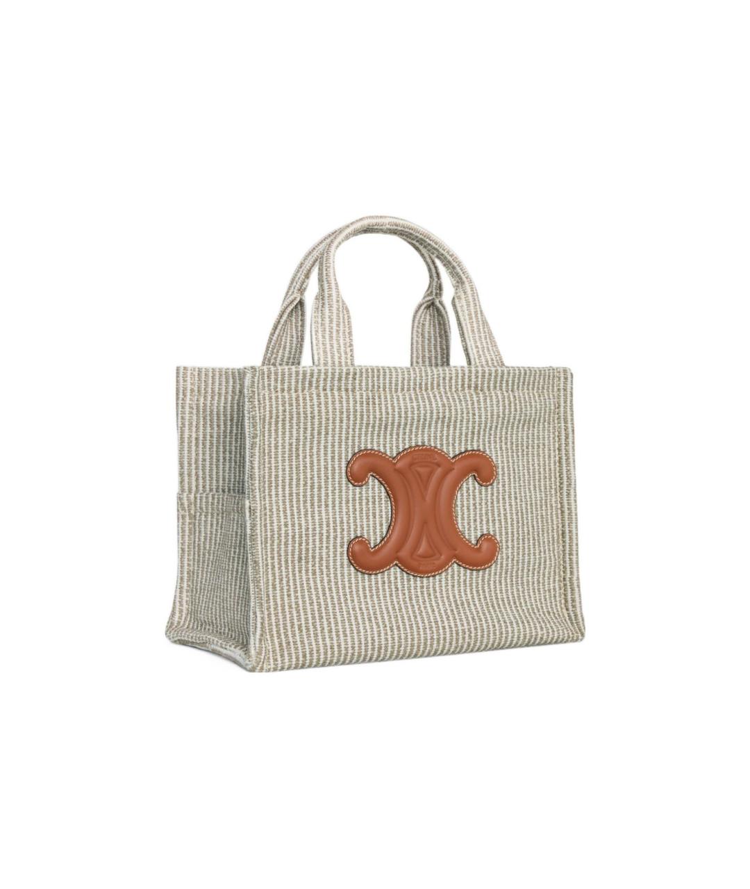 CELINE Бежевая сумка через плечо, фото 2