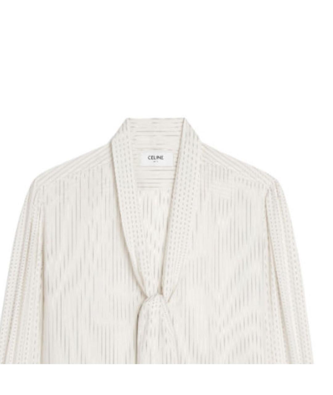 CELINE Белая рубашка, фото 3