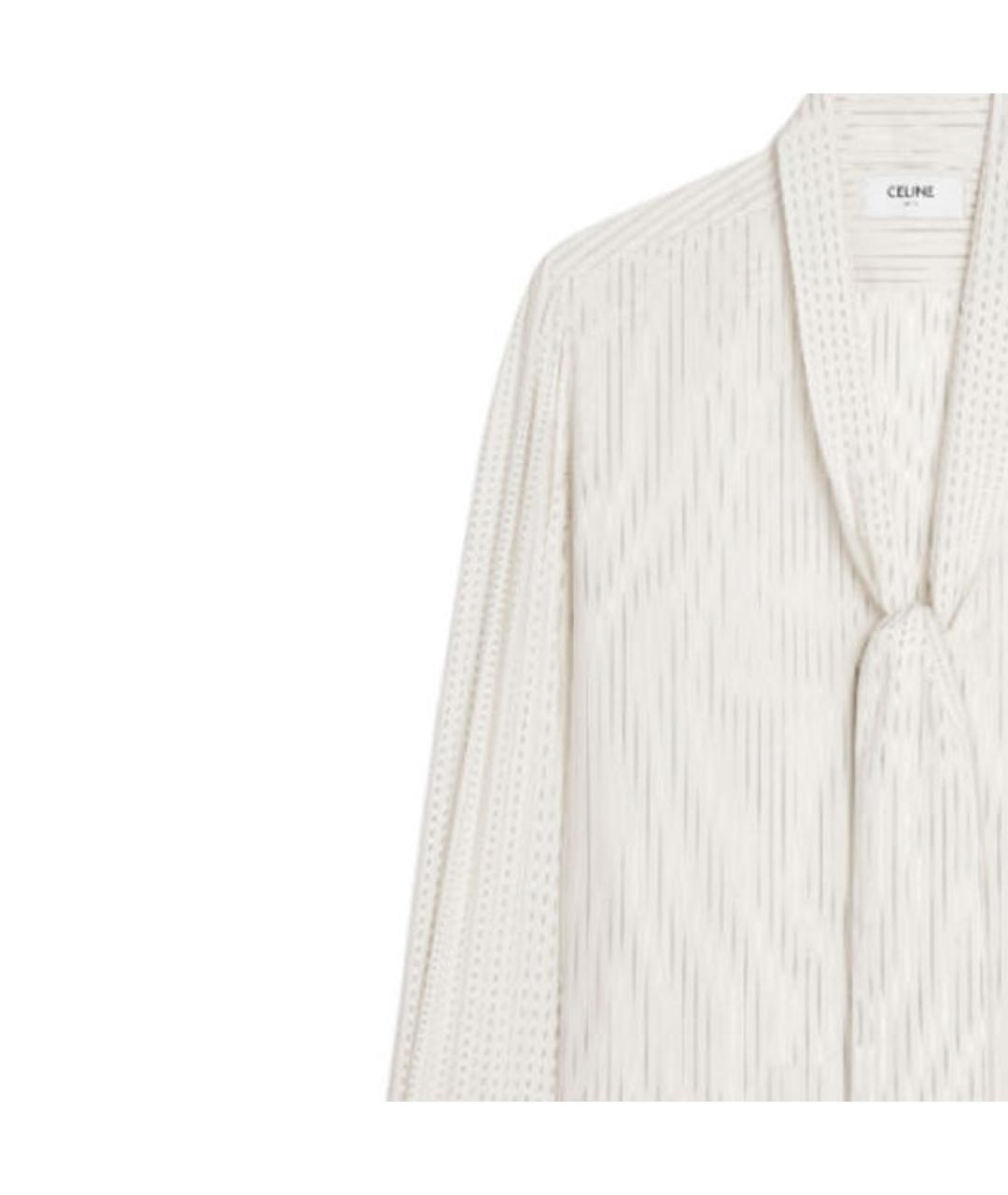 CELINE Белая рубашка, фото 4