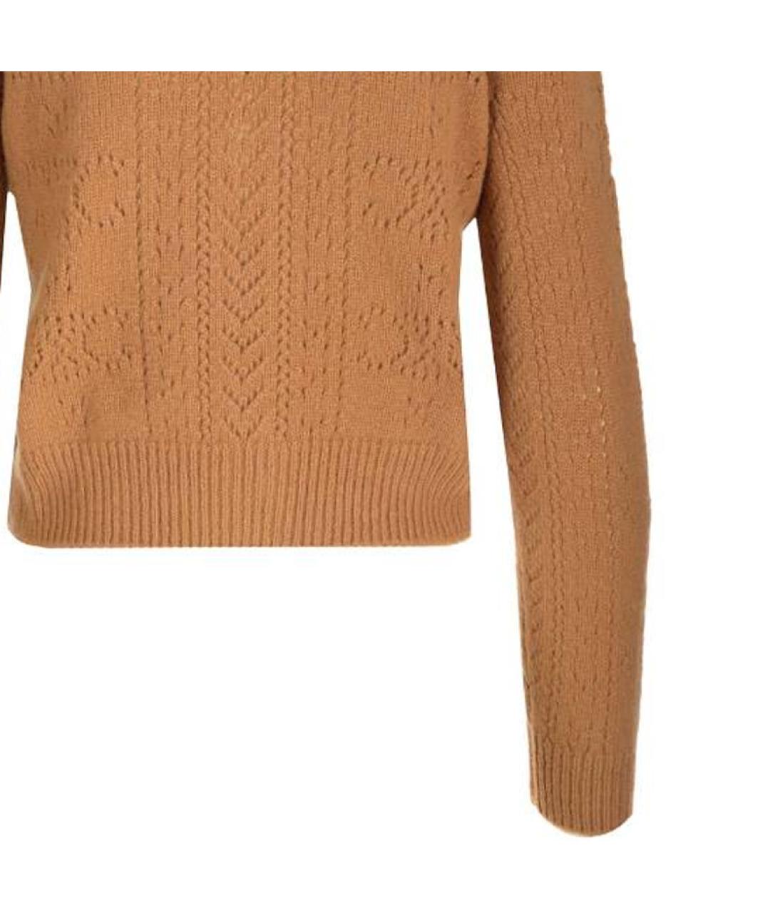 CELINE Бежевый шерстяной кардиган, фото 6