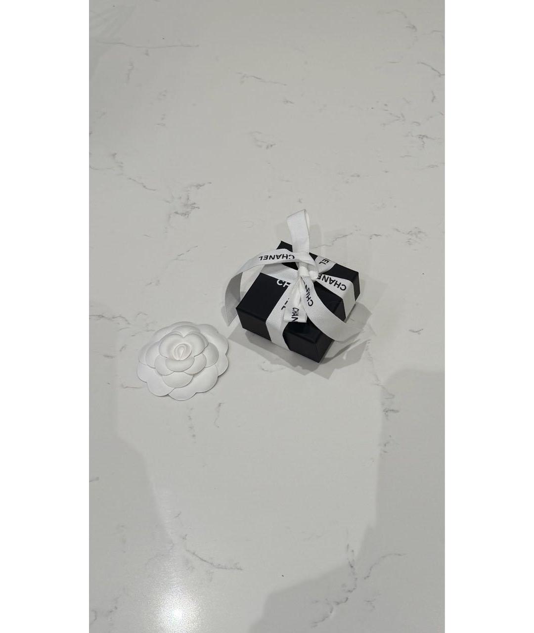 CHANEL Серебряные металлические серьги, фото 6