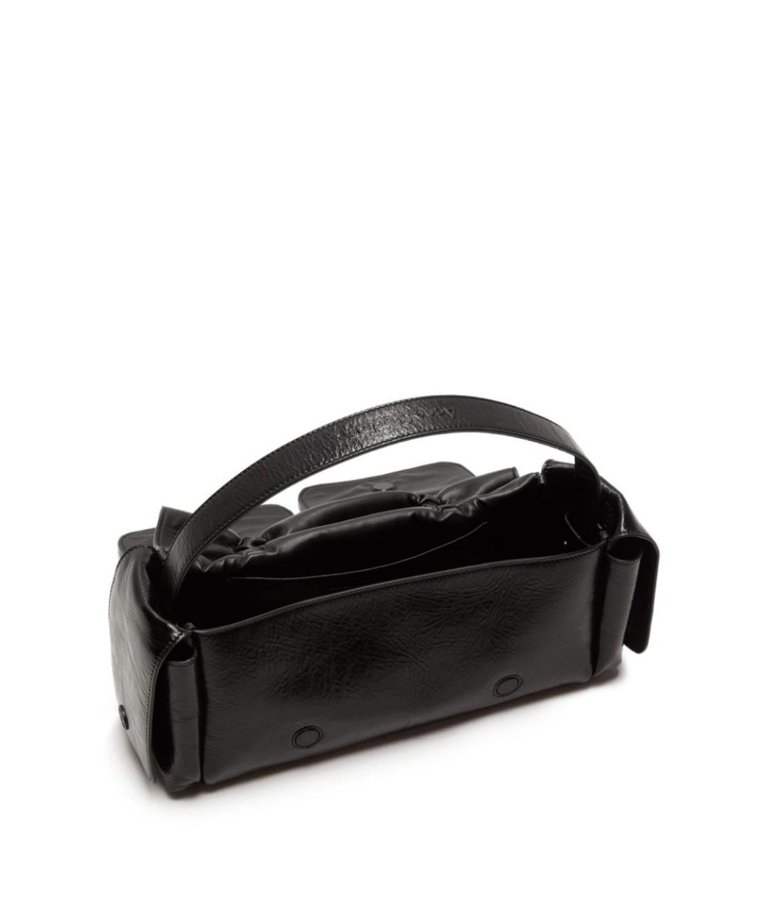 ACNE STUDIOS Черная сумка с короткими ручками, фото 6