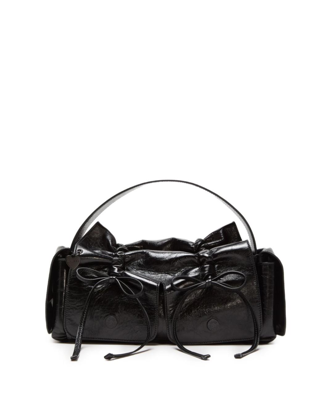 ACNE STUDIOS Черная сумка с короткими ручками, фото 1