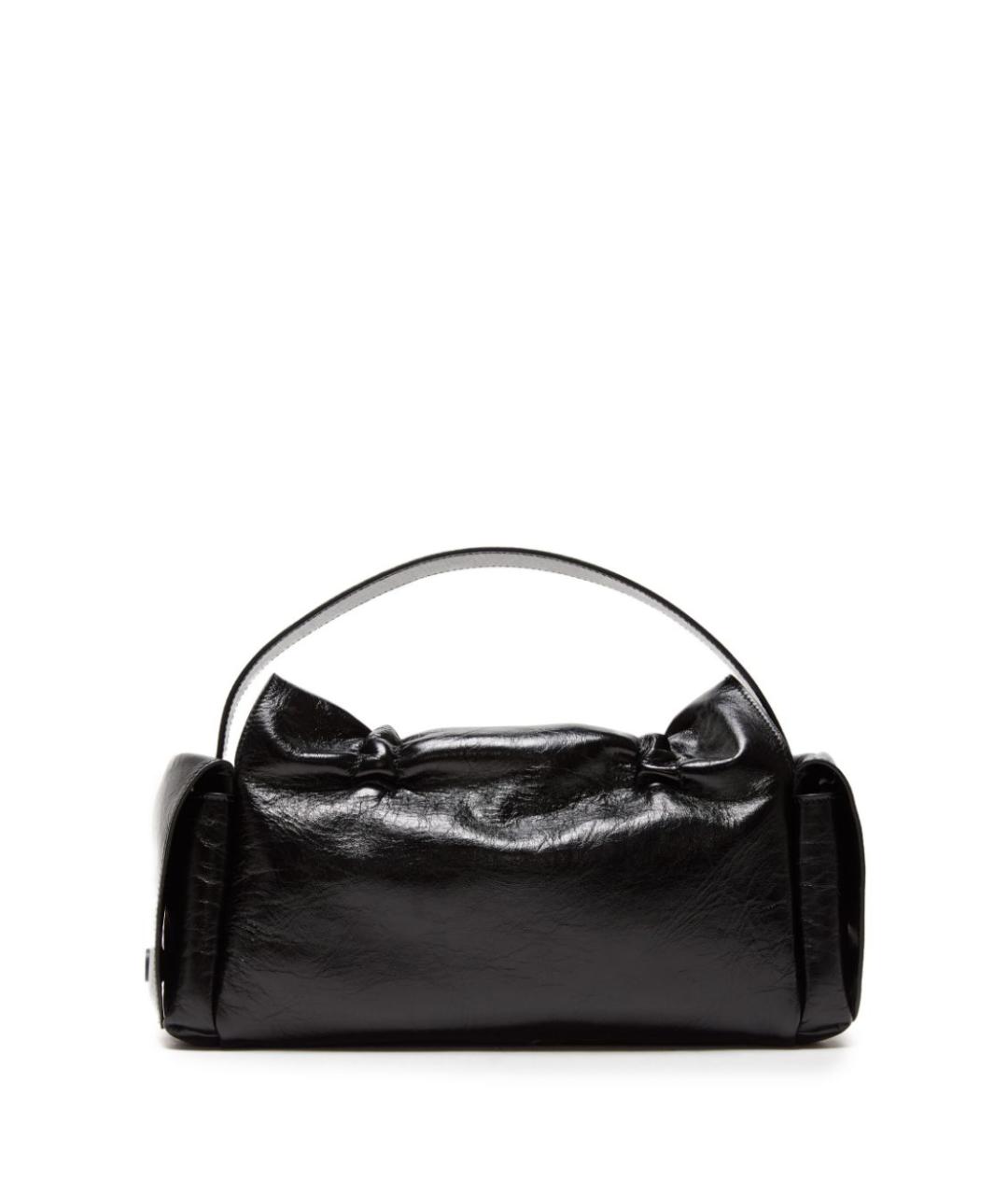 ACNE STUDIOS Черная сумка с короткими ручками, фото 2