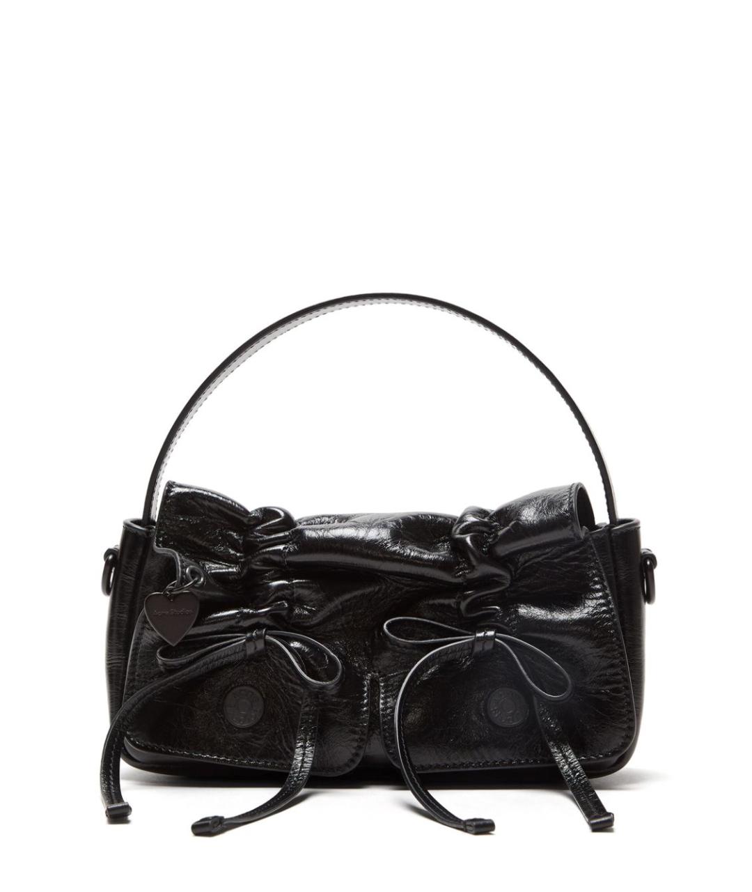 ACNE STUDIOS Черная сумка с короткими ручками, фото 1