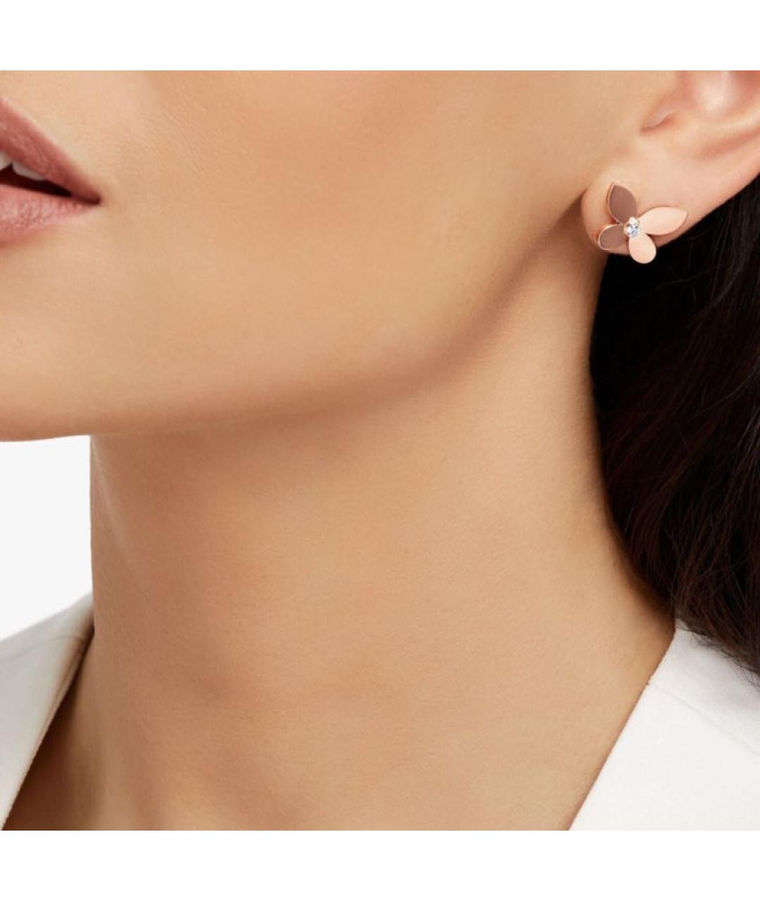 GRAFF Золотые серьги из розового золота, фото 2