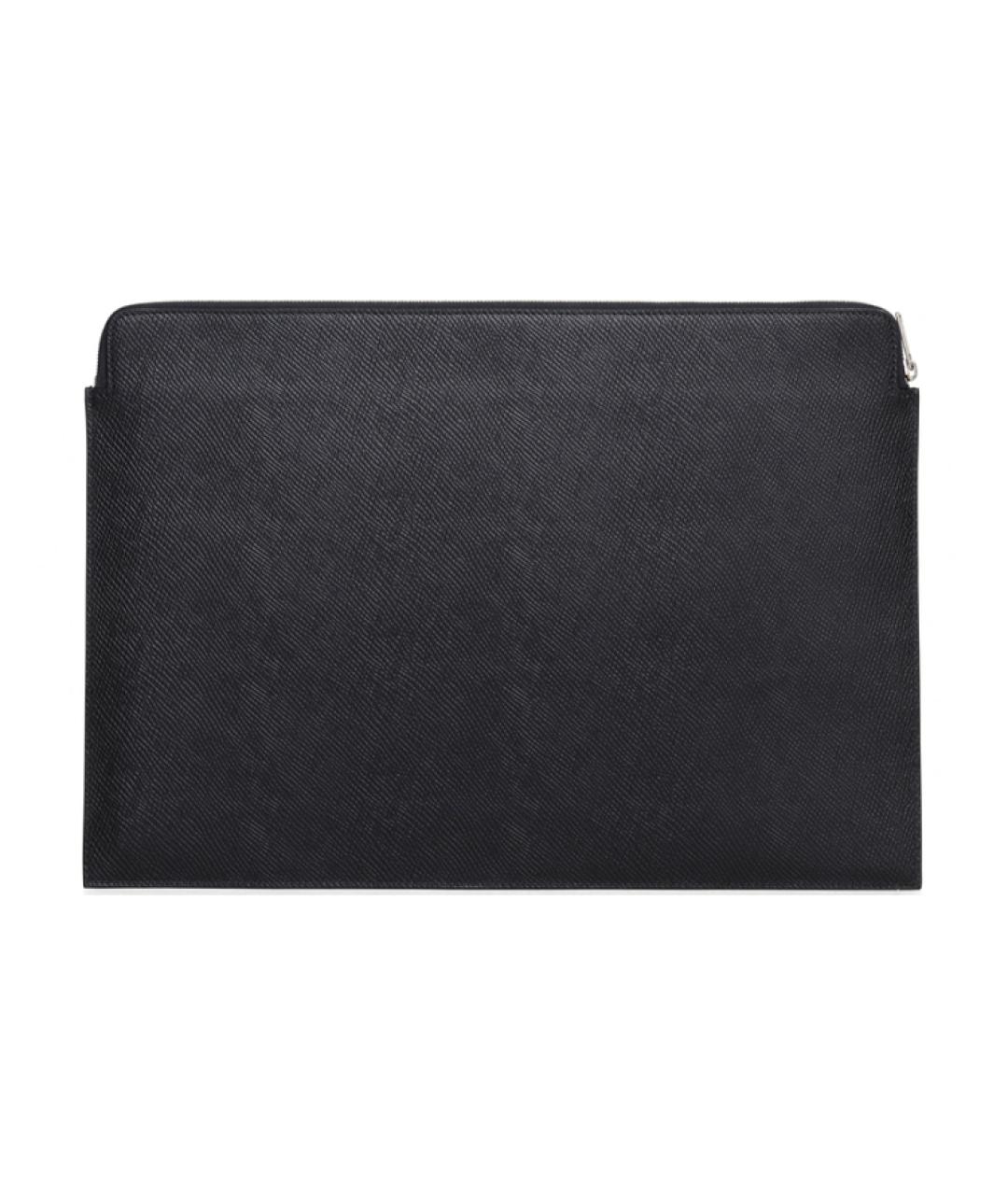 CELINE Черная кожаная папка для документов, фото 3