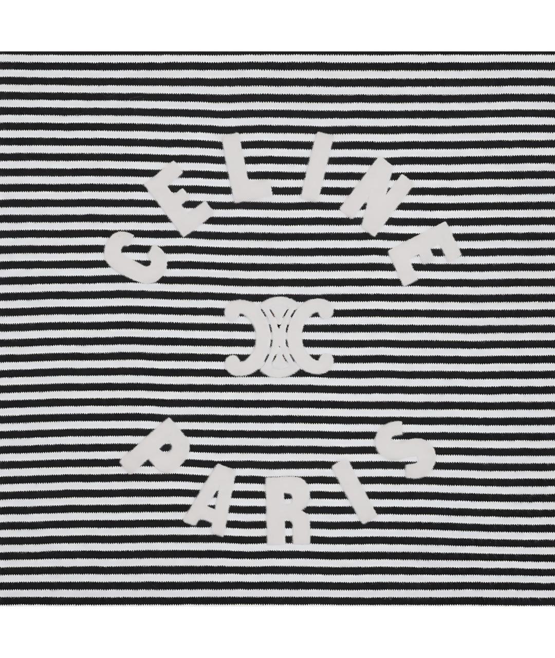 CELINE Мульти хлопковая футболка, фото 5