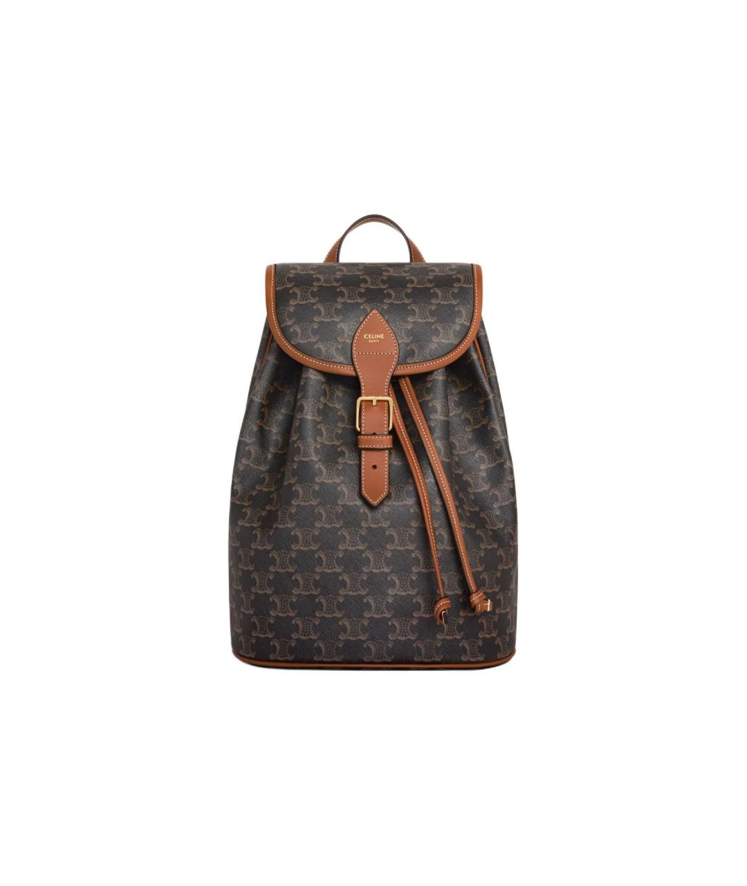 CELINE Коричневый рюкзак, фото 1