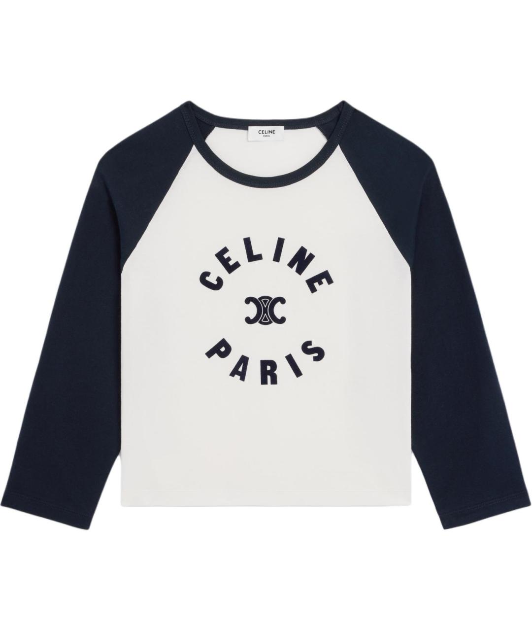 CELINE Мульти хлопковая футболка, фото 1