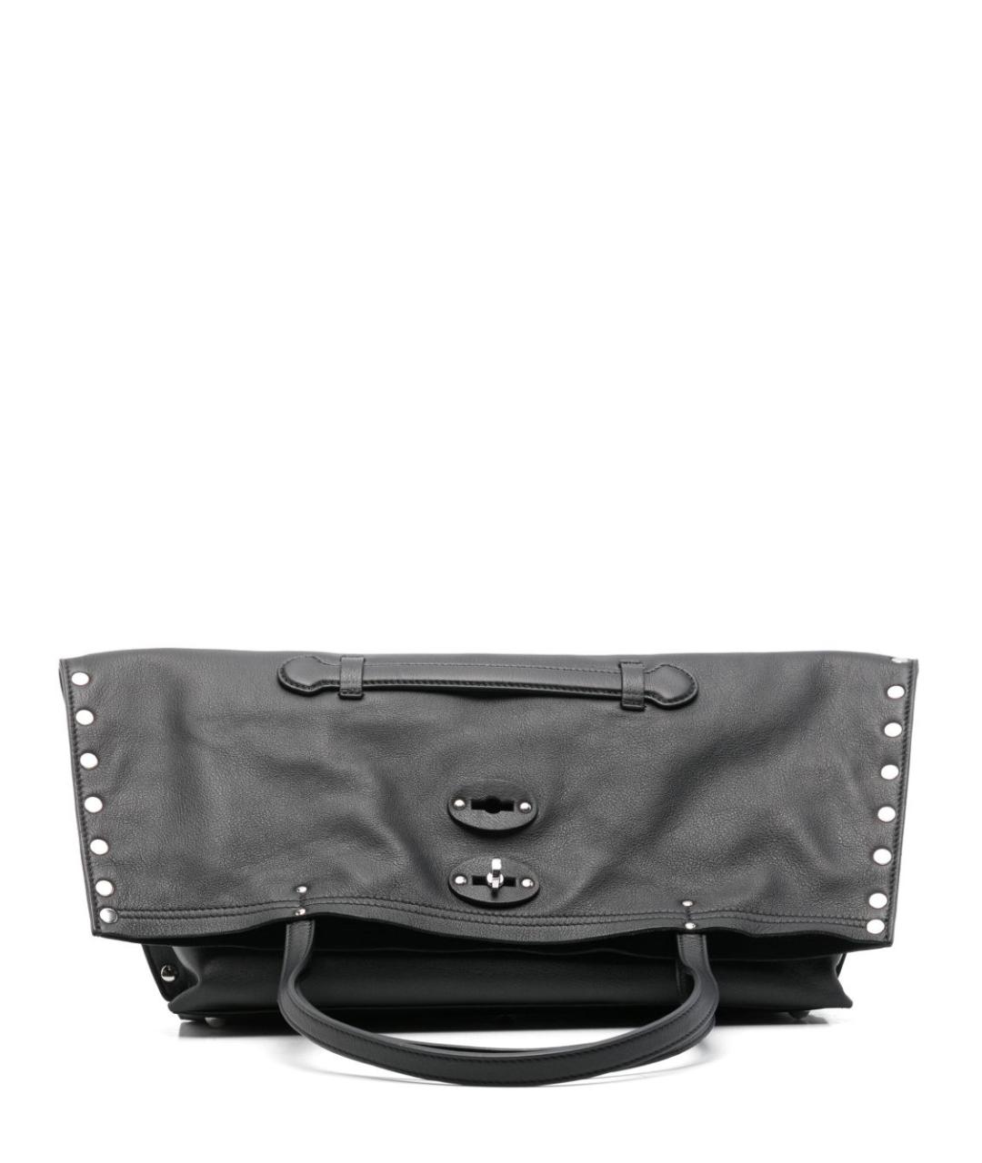 ZANELLATO Черная сумка тоут, фото 1