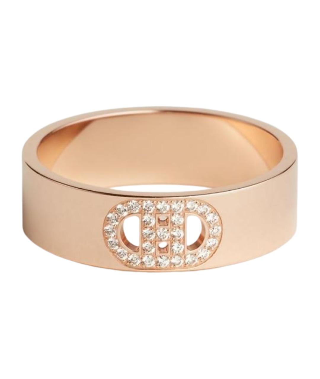 HERMES Золотое кольцо из розового золота, фото 1