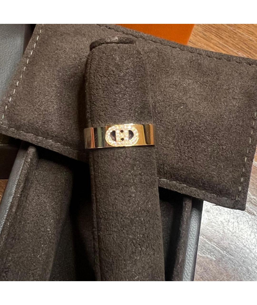 HERMES Золотое кольцо из розового золота, фото 2