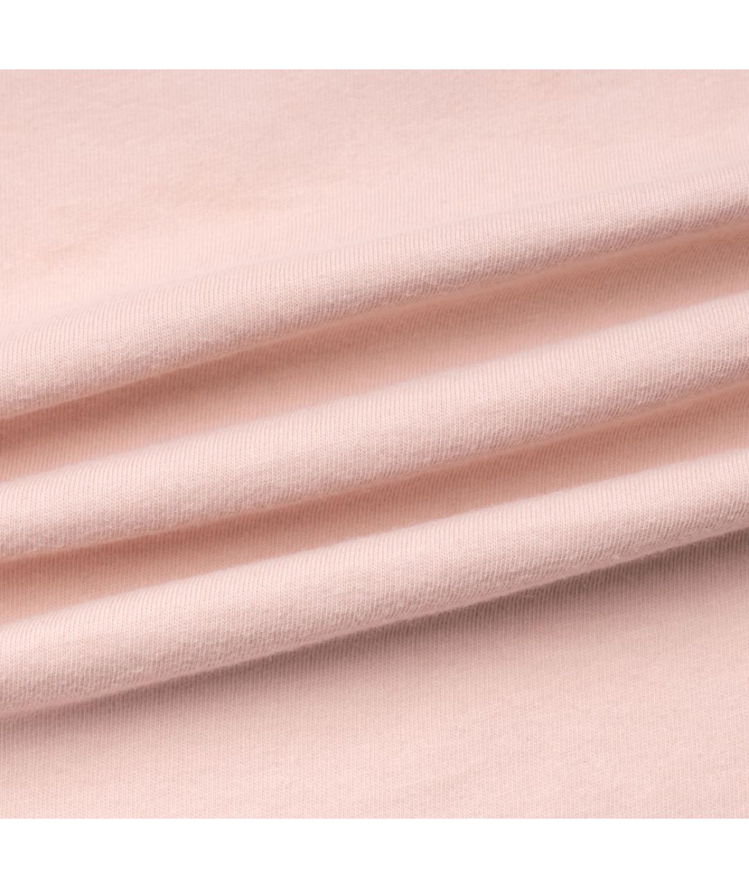 CELINE Розовая хлопковая футболка, фото 3