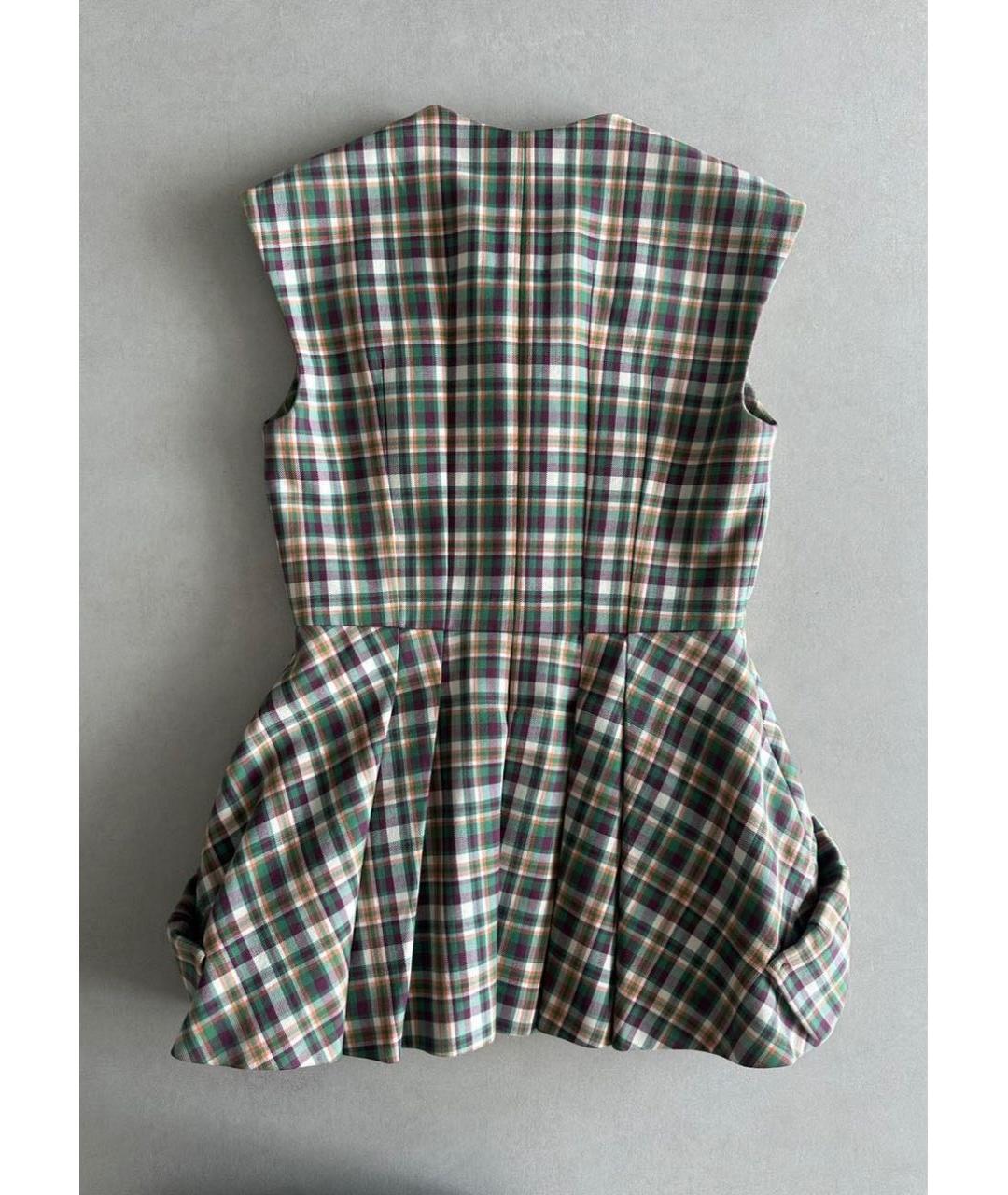 CHRISTIAN DIOR Мульти хлопковый жилет, фото 2