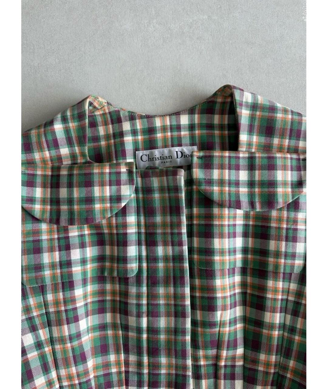 CHRISTIAN DIOR Мульти хлопковый жилет, фото 3