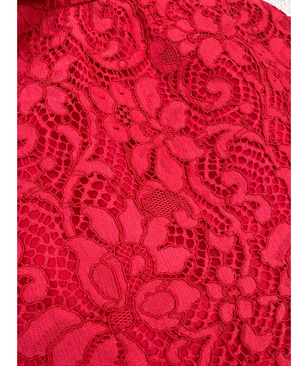 DOLCE&GABBANA Красный шерстяной комплект, фото 5