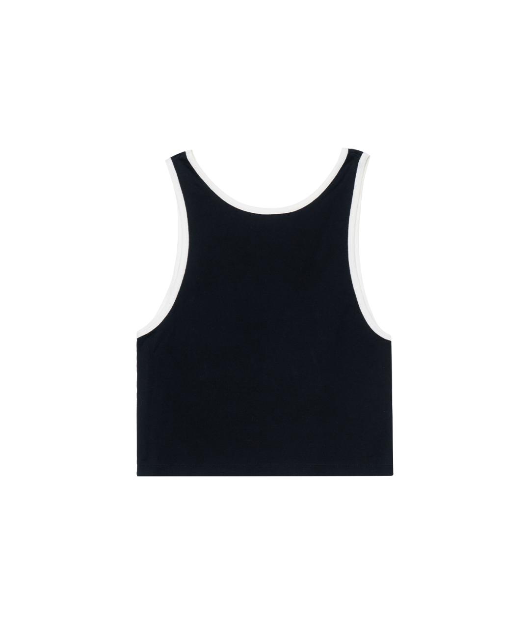 CELINE Черная майка, фото 2