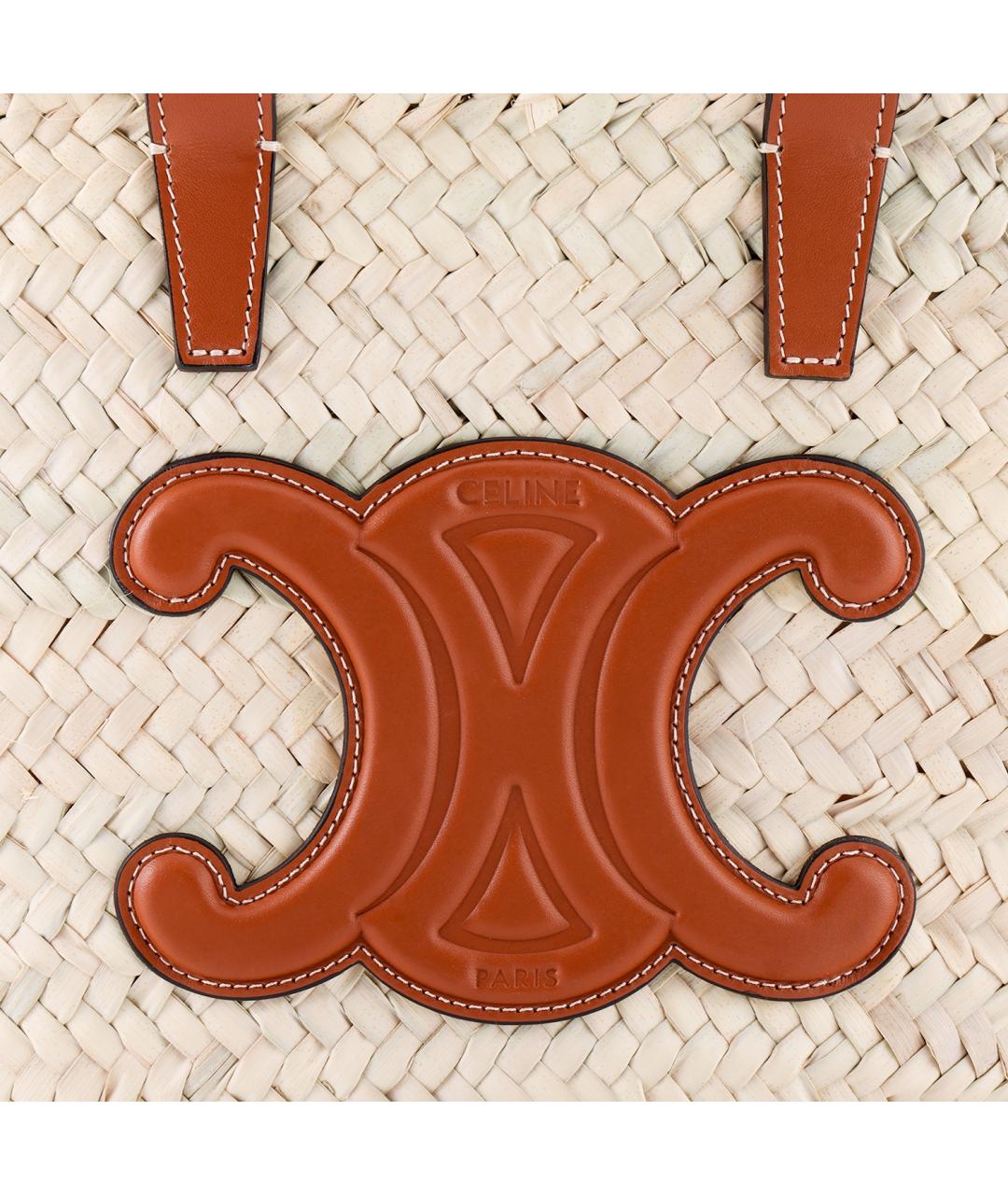 CELINE Бежевая сумка через плечо, фото 6