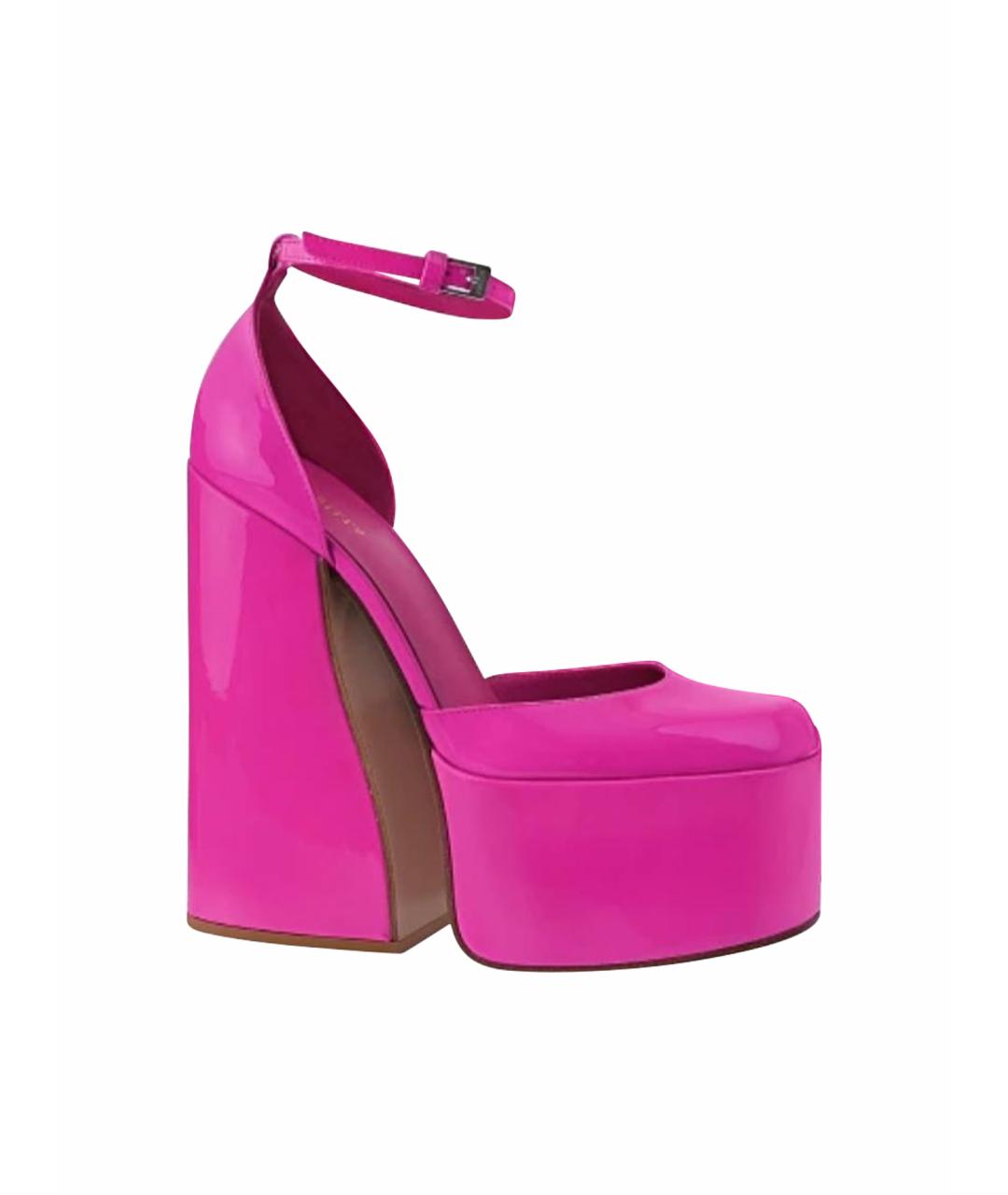 LE SILLA Фуксия туфли из лакированной кожи, фото 1