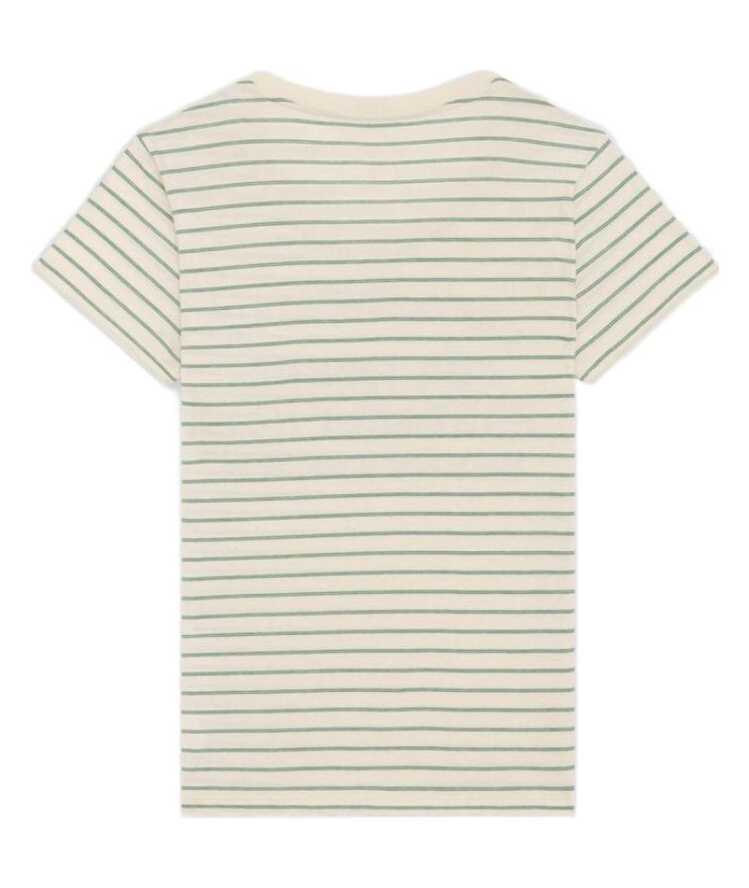 CELINE Серая хлопковая футболка, фото 2